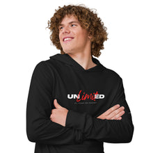 Load image into Gallery viewer, Unlimited Hooded long-sleeve tee