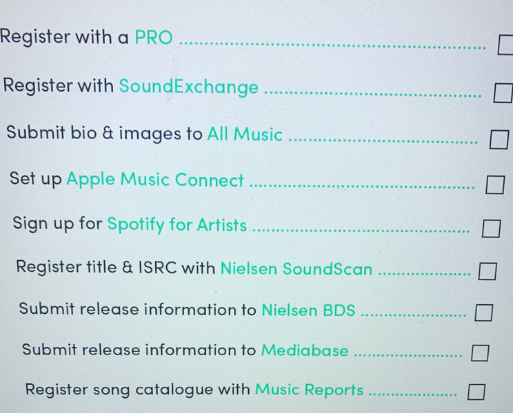 10 Things Artist Should Do After Releasing Their Music Online