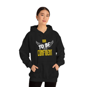 “Born To Be Confident” Unisex Heavy Blend™ Hooded Sweatshirt