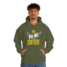 Load image into Gallery viewer, “Born To Be Confident” Unisex Heavy Blend™ Hooded Sweatshirt