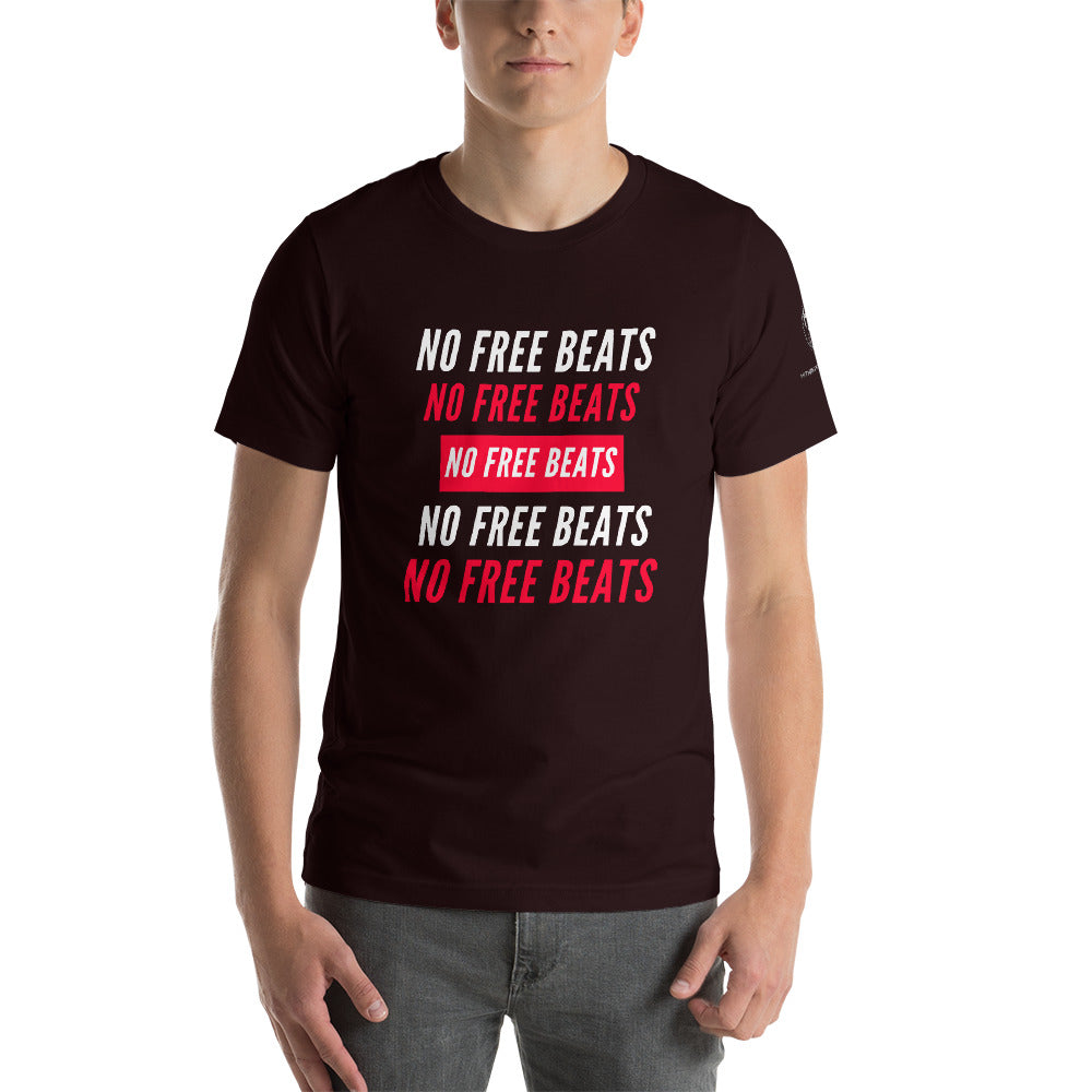 No Free Beats Short-Sleeve Unisex T-Shirt